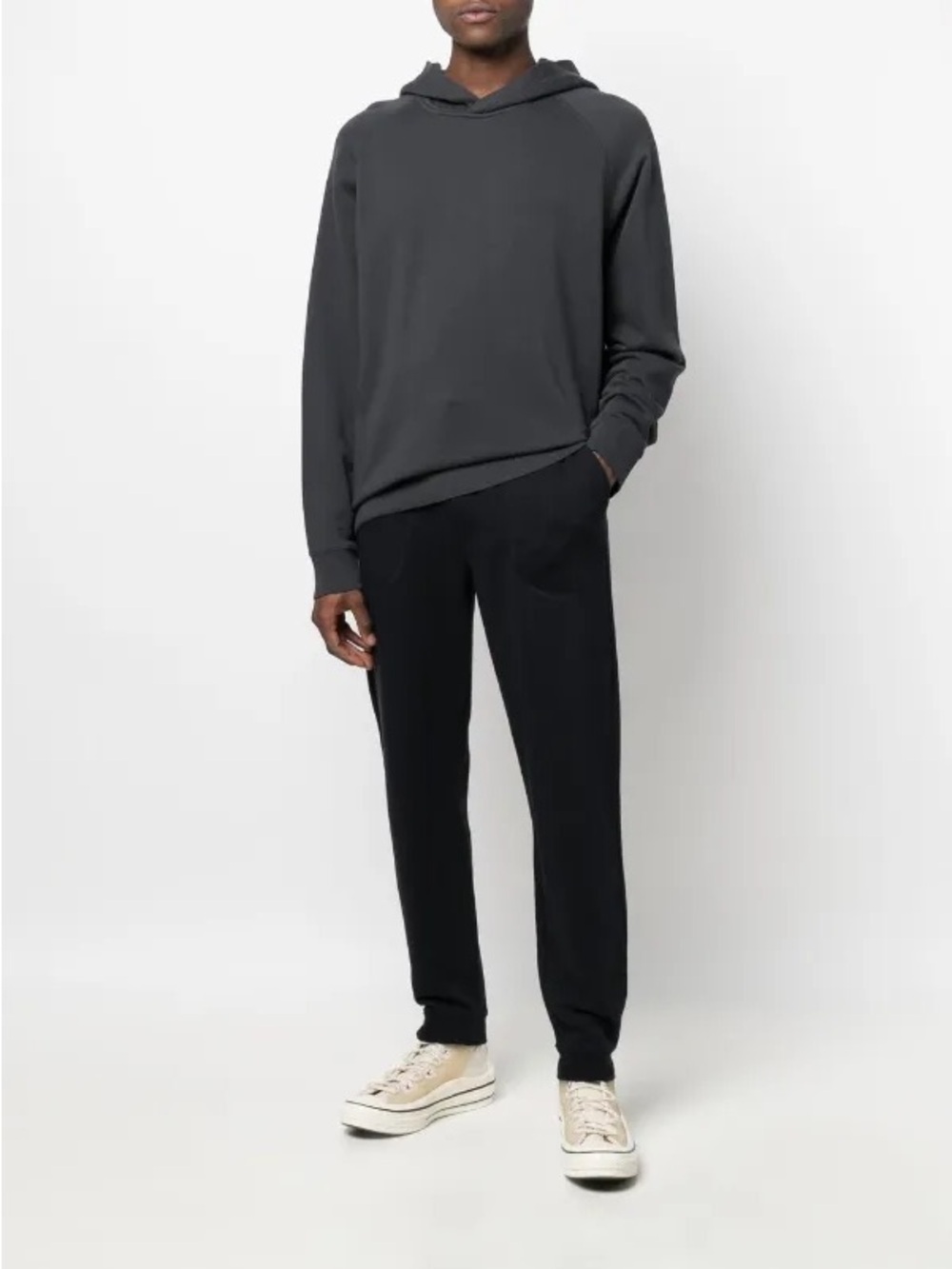 Vince Popover Cotton Hoodie